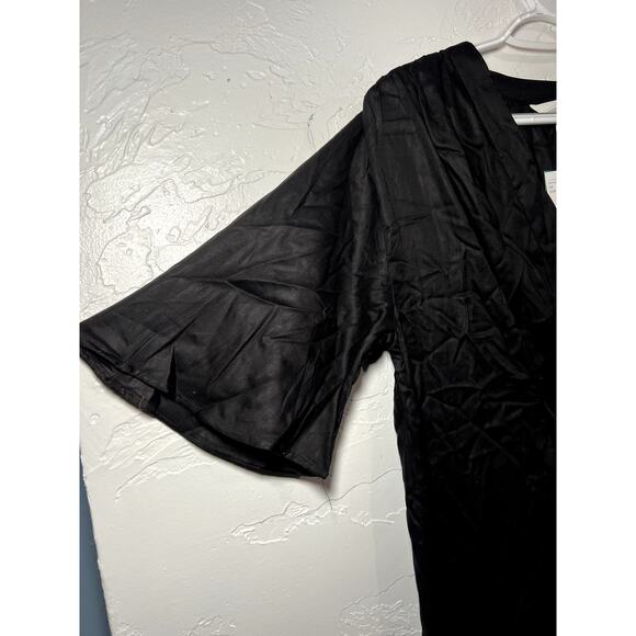 NWT H&M L.O.G.G. oversized whisigoth fairy grunge witchy emo goth punk dress XS - Picture 3 of 9